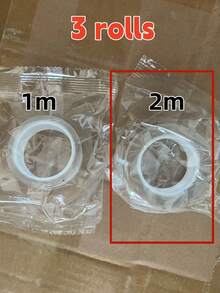 1 Roll Thick & Good Quality Transparent Acrylic Nano Double-Sided Adhesive Tape, Creative Magic Nano Tape, Kitchen Stickers, Stickers, Wall Stickers, Home Decor Vinyl Stickers, Spring Home Decor Items, Decorative Stickers, High Viscosity Acrylic Double-Sided Tape, Nano Tape, Kitchen Stickers, Stickers, Wall Stickers, Home Decor Vinyl Stickers, Spring Home Decor Items, Decorative Stickers, Transparent Nano Double-Sided Adhesive Tape, Residue-Free Strong Nano Adhesive Tape - Transparent - View 13