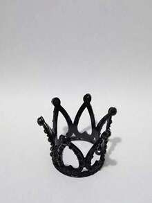 1/3pcs Crown Shaped Rhinestone Cake Toppers - Color - View 3