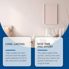 墙面修补膏 - 遮盖污渍，修补剥落油漆，防止潮气，填补墙面裂缝 - A - 查看 3