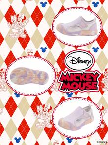 Authorized Collaboration With Mickey Mouse | A Pair Of Disney Children's Sneakers, Suitable For Daily, Festival, Sports, And Outdoor Wear. It Fits The Foot Comfortably, Is Anti-Slip, Wear-Resistant, And Breathable (Boys' Sneakers, Boys' Board Shoes, Children's Sneakers, Girls' Sneakers, Girls' Board Shoes) - Purple - View 4