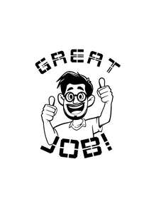 定制印章，个性化卡通人物印章，可印制个性化文字，教师节礼物 - 彩色 - 查看 53