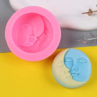1pc Scented Plaster Silicone Mold, Handmade DIY Fragrance Stone Decor Mold, Multiple Patterns, Non-Stick & Easy Demolding