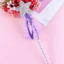 1pc/3pcs/5pcs Magic Wand, Fairy Wand, Glitter Star Wand, Magical Wand, Party Performance Props - Multicolor - View 7