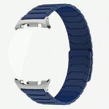 Magnetic Silicone Sports Watch Band Suitable For Samsung Galaxy Watch 8 (40mm/44mm/46mm Classic) And Watch Ultra 47mm (2024-2025 Models) - Adjustable Unisex Smart Watch Strap, Strong Magnetic Clasp, Modern Stylish Design - Multicolor - View 21