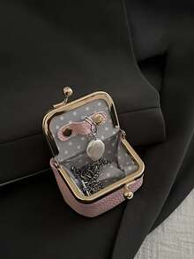 New Mini Jewelry Box, Lipstick Case, Coin Purse, Ring, Necklace, Earring Organizer - Multicolor - View 6