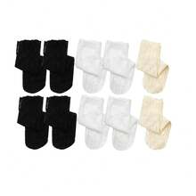 1/5/10 Đôi tất nữ thời trang mùa hè siêu mỏng trong suốt lưới rỗng kiểu Nhật Harajuku - Nhiều màu - Xem 10