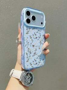 夏日花田！雏菊手机壳，晶莹剔透的轻薄TPU材质，浅蓝色雏菊手机壳，兼容 16、15、14、13、12 Pro Max、11，可爱韩版防震手机壳，浅蓝色渐变边框。甜蜜约会！雏菊印花手机壳，兼容 17/17 Pro/17 Pro Max/17 Air，节日礼物，兼容 17 Pro Max、 13、 15、 16手机壳。春日花田！雏菊手机壳 - 藍色 - 查看 6