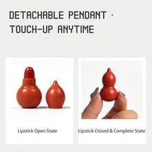 12支装哑光唇釉套装，持久防水不沾杯，彩妆，哑光唇釉，唇彩，12支装，适合万圣节/圣诞节/日常妆容/开学礼物套装 - 無味 - 查看 4