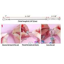 New Fashion High Quality Stainless Steel Flower Zirconia Women's Bangle Bracelet Jewelry Set, Suitable For Daily Wear DIY Bracelet - chuỗi cơ sở - Xem 7
