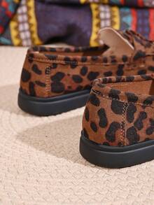 Giày lười nữ thời trang màu trơn mũi tròn thoáng khí, giày búp bê đế mềm mại thoải mái, kiểu dáng thường ngày, có khóa cài trang trí tua rua. - Nhiều màu - Xem 8