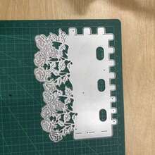 New Cutting Dies 2026 New Arrivals Wedding Rose Lantern Metal Cut Dies For DiY Scrapbook Handicrafts Dies - JW242 - View 13