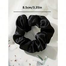 5pcs Satin Hair Scrunchies - Multifunctional, Stretchy Hair Ties, Sweet Style Fabric Hair Rings Suitable For Parties And Travel, Hair Accessories For Women, Hair Tools, Beauty Accessories, Curly Hair Accessories For Women, Fall, Travel, Hair Tools, Accessories Women, Hair Stuff,Curly Hair,Scrunchies,Scrunchie,Scrunchies Hair,Curly Hair Accessories,Gifts,Travel,Gifts For Women,Hair Stuff,Stocking Stuffers - 咖啡棕 - 查看 5