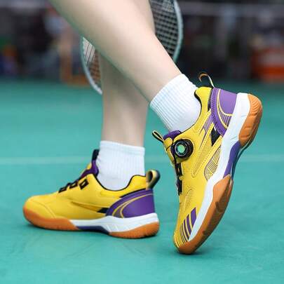 Professionelle Herren Badminton Schuhe, atmungsaktives Mesh, leichte Sporttrainings Sneaker