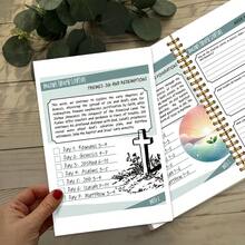 圣经年52周灵修日志 | 女性圣经灵修手册 | 365天读经计划 | 灵修日志 | 安静女性插图元素 | 女性冥想/小组阅读/励志礼物 | 灵性成长笔记本 | 圣经 - A - 查看 5
