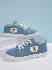 Women's Flat Breathable Casual Shoes, Fashion Sneakers For All Seasons - Blue - View 6