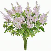 1 pieza Flor de cactus artificial, planta falsa, decoración de jardín exterior, corona de fiesta de boda, decoración del hogar, comedor, dormitorio, decoración de invierno, regalo de cumpleaños - Rosa Pálido - Ver 1