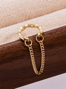 1 chiếc khuyên tai kẹp vành tai kiểu Pháp thời trang, cá tính, tối giản, đa năng dành cho phụ nữ không cần xỏ lỗ tai. - Nhiều màu - Xem 2
