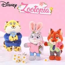 Disney Mặt dây chuyền hình búp bê nhồi bông Judy Hopps chính hãng, móc khóa hình thú nhồi bông mềm mại, quà tặng Giáng sinh cho trẻ em. - Nhiều màu - Xem 1