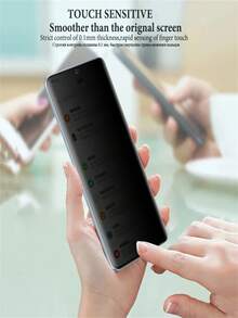 6 Stücke Datenschutz Anti-Spion Soft Hydrogel Displayschutzfolie kompatibel mit Samsung Galaxy S26 Ultra S25 Edge S24 FE S23 Ultra S22 S21 S20 Ultra Plus FE Note 20 Ultra 10 Plus Datenschutz Hydrogel Displayschutzfolie [Nicht Glas] Frühlings Geburtstags Geschenk - Transparent - Übersicht 9