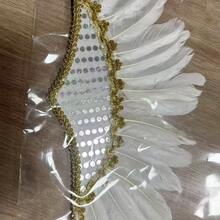 Shiny Retro Performance Party Feather Chief Colorful Headdress Prop - Headwear - Multicolor - View 5