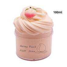 70/100/200毫升粉色蜜桃史莱姆，弹性杏桃奶油史莱姆 - 蜜桃香味减压玩具，最佳返校礼物，派对礼品【随机配件和包装贴纸图案】蜜桃水晶粘土史莱姆套装，颜色随机发货，最佳返校礼物，专注于减压的DIY惊喜史莱姆，复活节礼物，手工粘土史莱姆，青少年礼物，送给同学和朋友的礼物，篮子填充物，节日派对礼品 - 彩色 - 查看 20