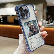 La funda para teléfono es compatible con los modelos 16, 15, 14, 13, 12, 11 Pro Max, X, XR, XS Max, 8 y 7 Plus, con una parte trasera suave y transparente que es resistente a caídas. 17Air - iPhone 14 Pro Max - Ver 9