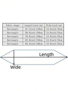 HXARTMIS 1pc Elegant Grey 3D Jacquard Table Runner, Vintage Floral Embossed Tassel Table Runner, Modern Luxury Dining Table Decor Suitable For Restaurant, Home Decoration - Grey - View 11