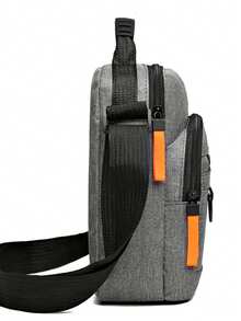 新款防水牛津布斜挎包，单肩包，休闲男士背包，斜挎手提包，耐用耐磨。 - 彩色 - 查看 4