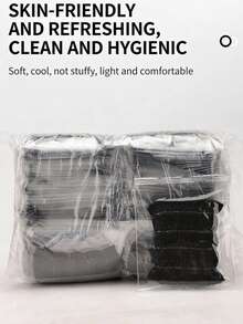 Disposable Non-Woven Elastic Hair Bands, Headbands, Hair Ties, Facial Cleansing Headwraps - Multicolor - View 3