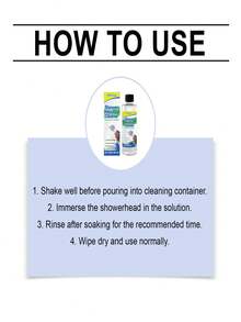 jakehoe Shower Head Descaler, Suitable For Cleaning Shower Head Limescale And Faucet - Liquid - View 6