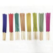 38/78/118/198/396片装高品质混合香氛套装 - 包含柠檬草、薰衣草、玫瑰、茉莉、鼠尾草、檀香、龙血树等7种香型，适用于瑜伽、冥想、酒店助眠、沐浴、放松、除臭、户外等多种场合，提振精神。 - 混合香棒 - 查看 9