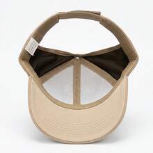 Women's Baseball Curve Cap With Hair Opening - Ideal For Gym And Running - Lạc đà - Xem 3