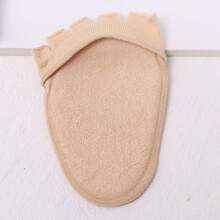 1 Pair Women's Plus Size Solid Color Sponge Insole, Half Size Pad, Extra Large Thin Anti-Slip Anti-Friction Invisible Toe Pads - Clear - View 14
