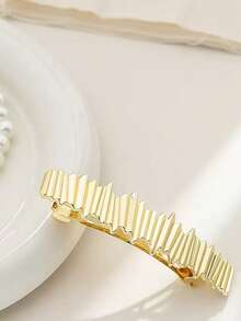 2026 New Arrival Metal Niche Design Spring Clip Hair Clip, High-End Hair Slides Side Clip Bangs Hair Clip For Women - Multicolor - View 6