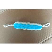 Unisex Exfoliating Bath Towel, Loofah Sponge, Bathing Ball, Shower Scrubber, Thick Mesh Shower Pouf, Durable Back Scrubber - Bath Strip - View 10