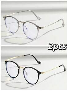 1* Black Frame/matte Finish + 1* Silver Frame/matte Finish