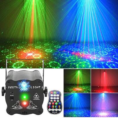 Đèn sân khấu mini di động, đèn cầu disco điều khiển từ xa, đèn chiếu LED RGB nhiều màu sắc kích hoạt bằng âm thanh, dùng nguồn USB, thích hợp trang trí trong nhà, làm quà sinh nhật, quán bar, karaoke, biểu diễn Giáng sinh, tiệc tại nhà, lễ kỷ niệm.