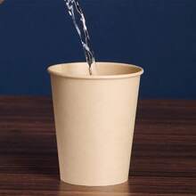 20/40个装马卡龙棕色烘焙纸杯，大容量加厚防油耐热纸杯蛋糕衬垫，高品质甜点杯，适用于家庭烘焙、派对、婚礼、毕业典礼及其他聚会。 - 棕色 - 查看 4