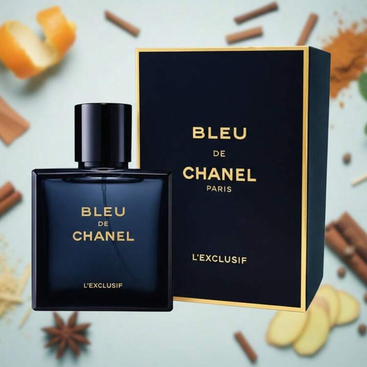BLEU DE CHANEL L'EXCLUSIF Parfum Spray For Men 3.4oz 100ml Luxury