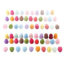 Makeup Sponge In The Shape Of A Gourd, Water Drop, And Angled Cut; Non-Latex Makeup Sponge For Cushion Foundation; Suitable For Both Dry And Wet Use - ngẫu nhiên - Xem 6