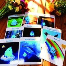 情绪急救包：抽一张卡片，平息情绪风暴。社交情感学习（SEL）闪卡，可爱怪兽情绪及应对策略——课堂及家庭正念疗法游戏 - 彩色 - 查看 3