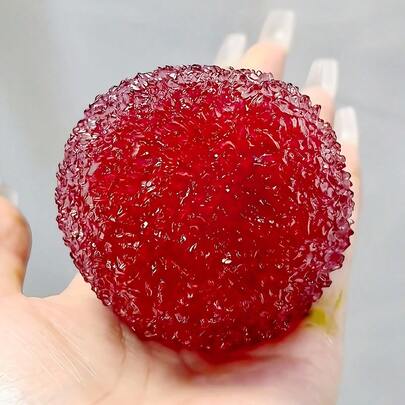 Mulberry Shaped Stress Relief Desktop Decor, Soft Squeeze Tactile, Suitable For Office And Home