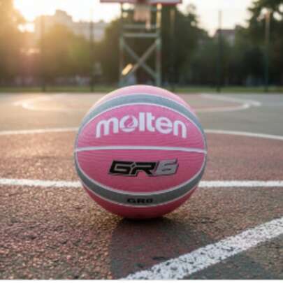 molten Balón Basquet Bgrx Hule Natural Exterior No. 6 en color rosa , mujer ,moda, estilo, deporte