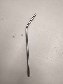 1/2/3/6 piezas Pajitas de metal de acero inoxidable reutilizables y extensibles con cepillo de limpieza, aptas para vasos de 30/40 onzas, alternativa a las pajitas de plástico - Multicolor - Ver 15