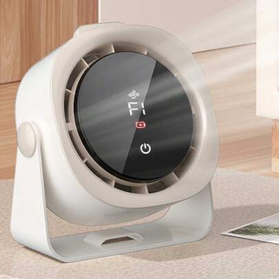 USB供电桌面风扇，高风量超静音迷你电风扇，便携式桌面风扇，适用于办公室、宿舍、卧室