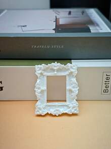 Cornice fotografica mini dorata, accessorio per fotografia di gioielli e arte di unghie, adatto per San Valentino, decorazione per il soggiorno e la stagione del ritorno a scuola/cornice decorativa da appendere - Multicolore - Visualizzare 20