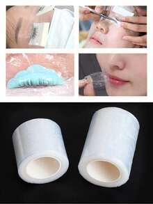 1/3/5 Rolls 200m Transparent Makeup Film, Suitable For Eyelash Lifting, Eyebrow Shaping, Lips, Microblading, Plastic Cover, Eyelash Extension Glue Removal, Eyelash Perming - Multicolor - View 3