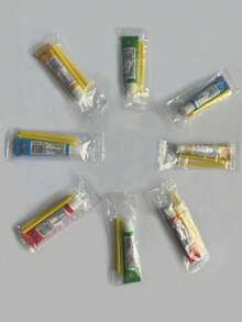 30/20/10/5/1 Pcs/Pack Bubble Solution, Nostalgic Bubble Blowing Game For Party - Multicolor - View 1