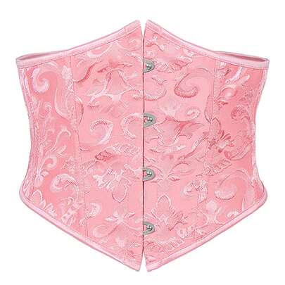 1 chiếc đai nịt bụng định hình eo bằng thép dệt jacquard dành cho nữ, giúp thon gọn vòng eo.