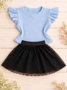 Preto e Azul Bebê